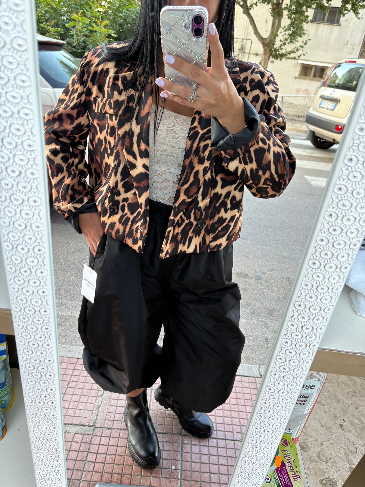 Giacca animalier