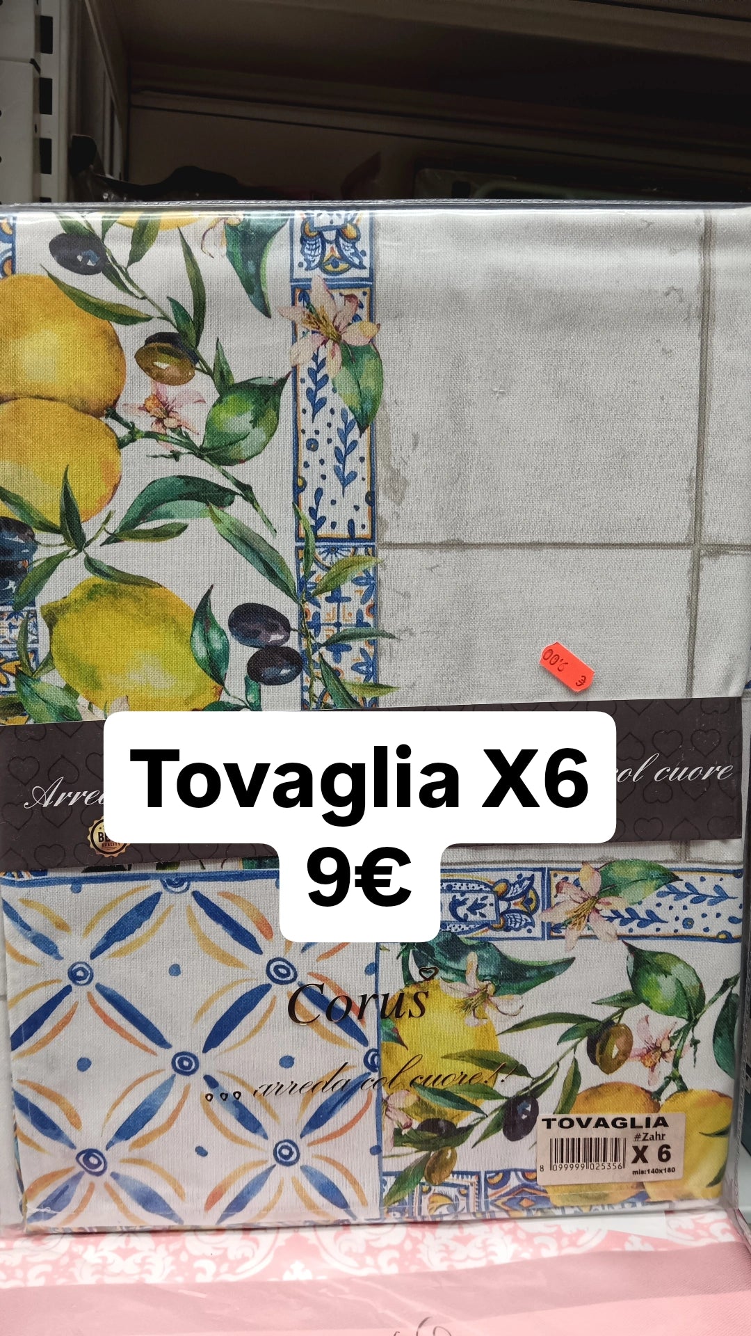 Tovaglia cotone