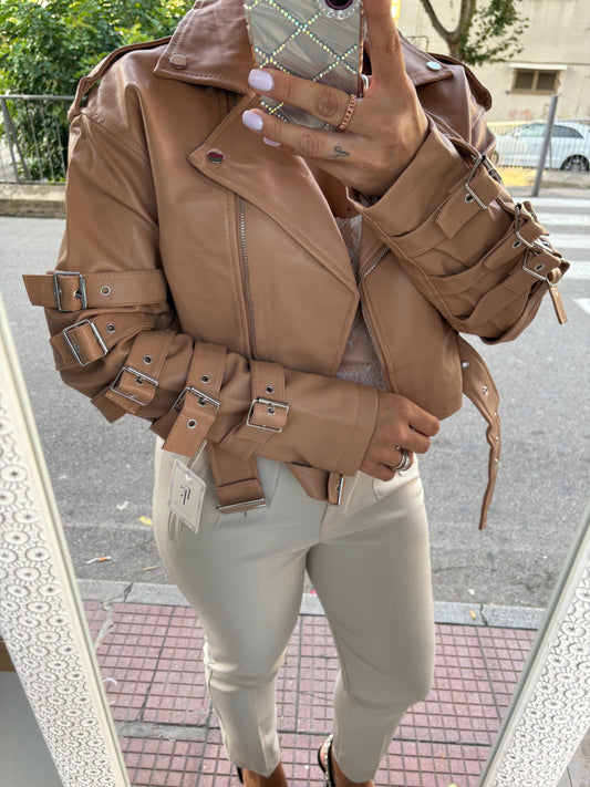 Giacca ecopelle