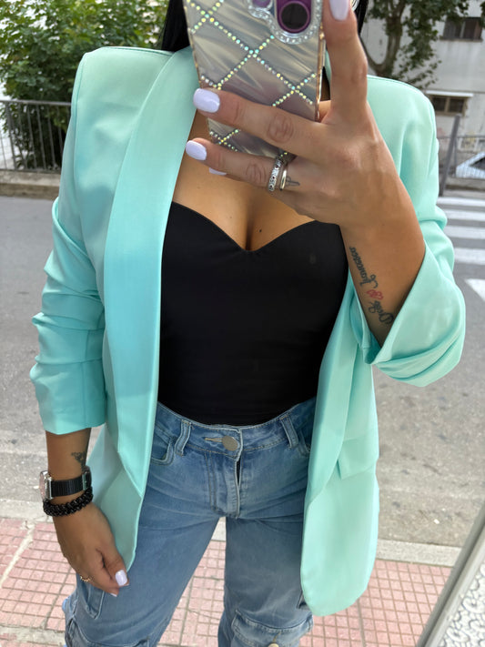 Giacca basic tiffany