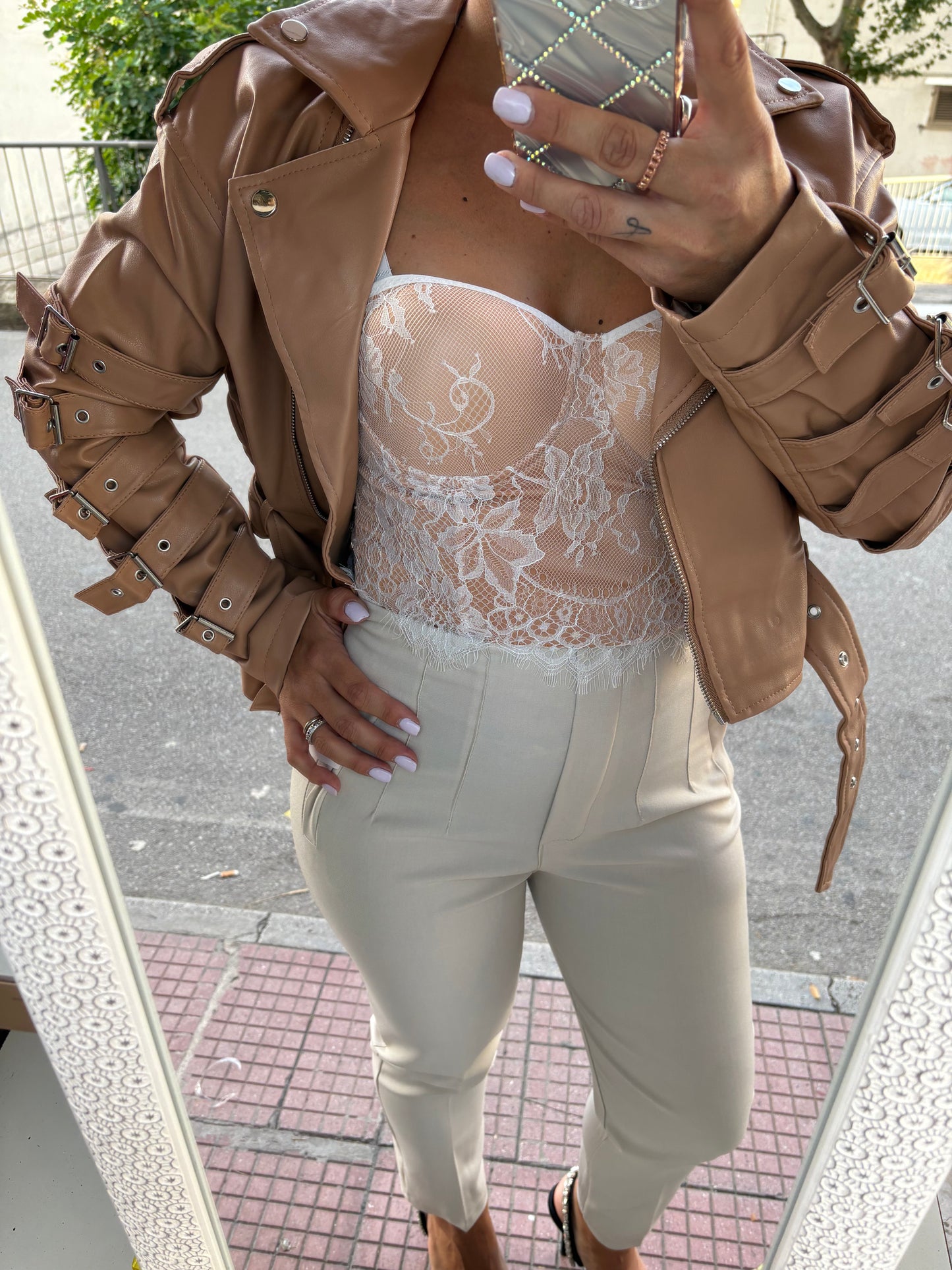 Corsetto pizzo